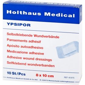 WUNDVERBAND Ypsipor steril 7,5x10 cm 10 St – PZN 6337019 из немецкой аптеки