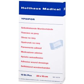 WUNDVERBAND Ypsipor steril 10x20 cm 10 St – PZN 6337048 из немецкой аптеки