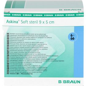 ASKINA Soft Wundverband 5x9 cm steril 50 St – PZN 6645896 из немецкой аптеки