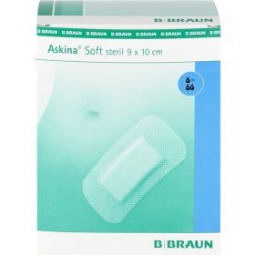 ASKINA Soft Wundverband 9x10 cm steril 50 St – PZN 6645904 из немецкой аптеки