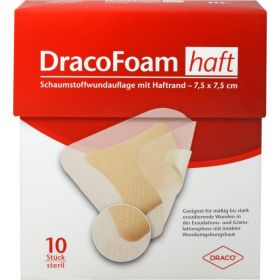 DRACOFOAM Haft Schaumstoff Wundaufl.7,5x7,5 cm 10 St – PZN 6733293 из немецкой аптеки