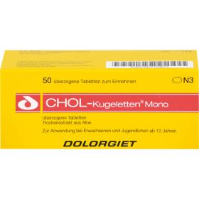 CHOL KUGELETTEN Mono 10 mg berzogene Tabletten 50 St – PZN 6772821 из немецкой аптеки