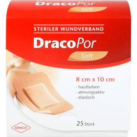 DRACOPOR Wundverband 8x10 cm steril hautfarben 25 St – PZN 6887872 из немецкой аптеки