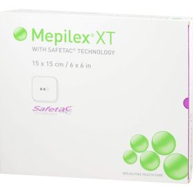 MEPILEX XT 15x15 cm Schaumverband 5 St – PZN 7052359 из немецкой аптеки