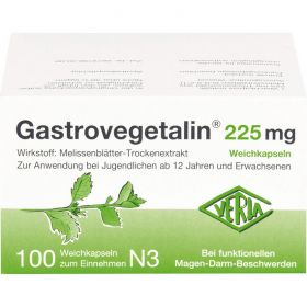 GASTROVEGETALIN 225 mg Weichkapseln 100 St – PZN 7296713 из немецкой аптеки