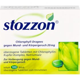 STOZZON Chlorophyll berzogene Tabletten 100 St – PZN 7474020 из немецкой аптеки