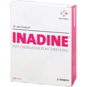 INADINE Salbengaze m. PVP Iod. 9,5x9,5cm 25 St – PZN 7584228 из немецкой аптеки