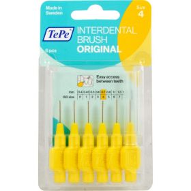 TEPE Interdentalbrste 0,7mm gelb 6 St – PZN 7641328 из немецкой аптеки