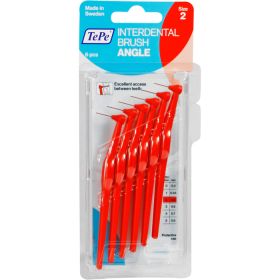 TEPE Angle Interdentalbrste 0,5mm rot 6 St – PZN 7708848 из немецкой аптеки