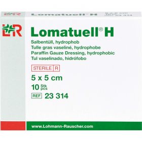 LOMATUELL H Salbentll 5x5 cm steril 10 St – PZN 8534913 из немецкой аптеки