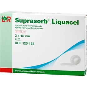 SUPRASORB Liquacel hydroakt.Faserverb.2x45 cm 4 St – PZN 8566592 из немецкой аптеки