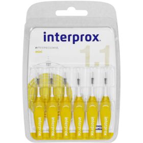INTERPROX reg mini gelb Interdentalbrste Blister 6 St – PZN 9043353 из немецкой аптеки