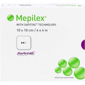 MEPILEX 10x10 cm Schaumverband 5 St – PZN 9680723 из немецкой аптеки