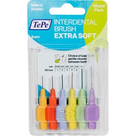 TEPE Interdentalbrste x-weich gemischt 6 St – PZN 9724923 из немецкой аптеки