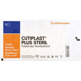 CUTIPLAST Plus steril 7,8x15 cm Verband 1 St – PZN 9755639 из немецкой аптеки
