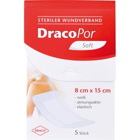 DRACOPOR Wundverband 8x15 cm steril 5 St – PZN 9763366 из немецкой аптеки