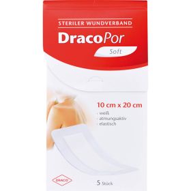 DRACOPOR Wundverband 10x20 cm steril 5 St – PZN 9763389 из немецкой аптеки
