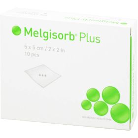 MELGISORB Plus Alginat Verband 5x5 cm steril 10 St – PZN 9932656 из немецкой аптеки