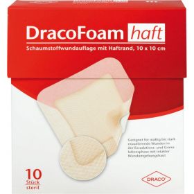 DRACOFOAM Haft Schaumstoff Wundaufl.10x10 cm 10 St – PZN 10003123 из немецкой аптеки