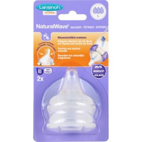 LANSINOH NaturalWave Sauger L 2 St – PZN 10272975 из немецкой аптеки