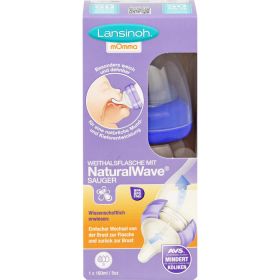 LANSINOH Weithalsflasche 160 ml mit Sauger S 1 St – PZN 10272981 из немецкой аптеки