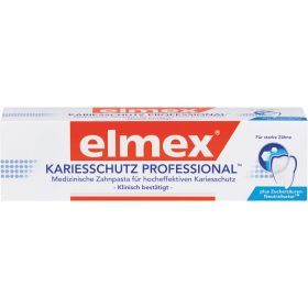 ELMEX KARIESSCHUTZ PROFESSIONAL Zahnpasta 75 ml – PZN 10302593 из немецкой аптеки