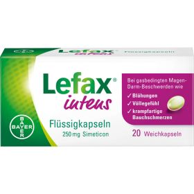 LEFAX intens Flssigkapseln 250 mg Simeticon 20 St – PZN 10537847 из немецкой аптеки