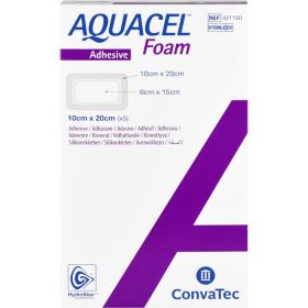 AQUACEL Foam adhsiv 10x20 cm Verband 5 St – PZN 10818256 из немецкой аптеки