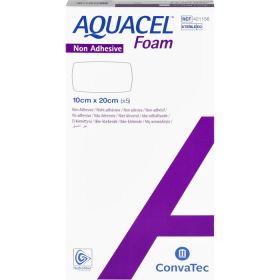 AQUACEL Foam nicht adhsiv 10x20 cm Verband 5 St – PZN 10818322 из немецкой аптеки
