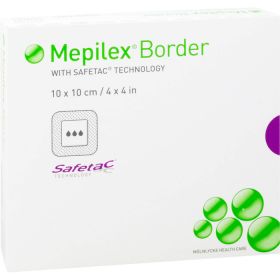 MEPILEX Border Schaumverband 10x10 cm 5 St – PZN 11049044 из немецкой аптеки
