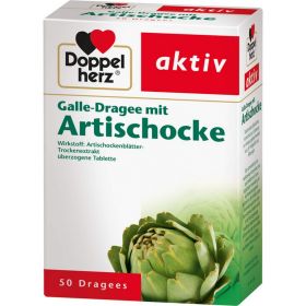 DOPPELHERZ Galle-Dragee mit Artischocke 50 St – PZN 11277578 из немецкой аптеки