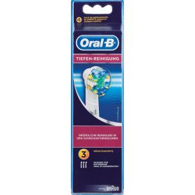 ORAL B Aufsteckbrsten Tiefen-Reinigung 3 St – PZN 11548623 из немецкой аптеки