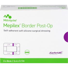 MEPILEX Border Post-OP Schaumverb.haftend 6x8 cm 10 St – PZN 11639113 из немецкой аптеки