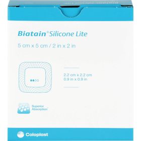 BIATAIN Silikon Lite Schaumverband 5x5 cm 5 St – PZN 11847633 из немецкой аптеки