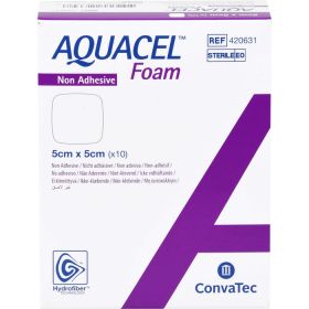 AQUACEL Foam nicht adhsiv 5x5 cm Verband 10 St – PZN 12378761 из немецкой аптеки