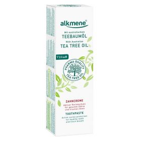ALKMENE Teebaum Zahncreme 100 ml – PZN 12455680 из немецкой аптеки