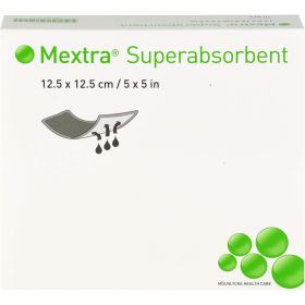 MEXTRA Superabsorbent Verband 12,5x12,5 cm 10 St – PZN 12513087 из немецкой аптеки