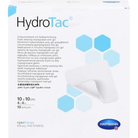 HYDROTAC Schaumverband 10x10 cm steril 10 St – PZN 12559623 из немецкой аптеки