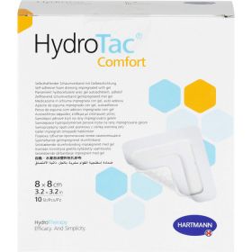 HYDROTAC comfort Schaumverband 8x8 cm steril 10 St – PZN 12578098 из немецкой аптеки