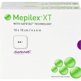MEPILEX XT 10x10 cm Schaumverband 10 St – PZN 12700694 из немецкой аптеки