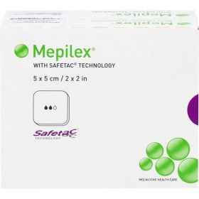 MEPILEX 5x5 cm Schaumverband 10 St – PZN 13587455 из немецкой аптеки