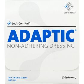 ADAPTIC 7,6x7,6 cm feuchte Wundauflage 2012Z 10 St – PZN 13826084 из немецкой аптеки