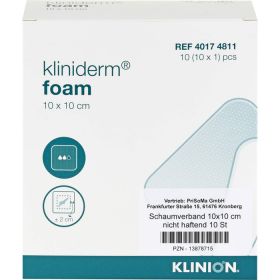 SCHAUMVERBAND 10x10 cm nicht haftend 10 St – PZN 13878715 из немецкой аптеки