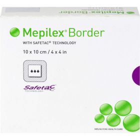 MEPILEX Border Schaumverband 10x10 cm 10 St – PZN 13892158 из немецкой аптеки