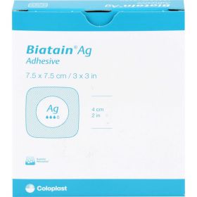 BIATAIN Ag Schaumverband 7,5x7,5 cm selbst haftend 5 St – PZN 13899947 из немецкой аптеки