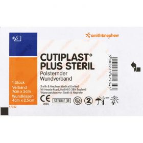 CUTIPLAST Plus steril 5x7 cm Verband 110 St – PZN 14039170 из немецкой аптеки
