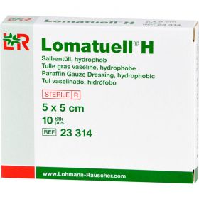 LOMATUELL H Salbentll 5x5 cm steril 10 St – PZN 14324054 из немецкой аптеки