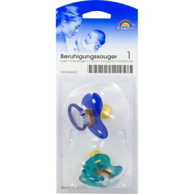 BERUHIGUNGSSAUGER Kirsche Lat.2-6 M.blau/petrol 2 St – PZN 224633 из немецкой аптеки