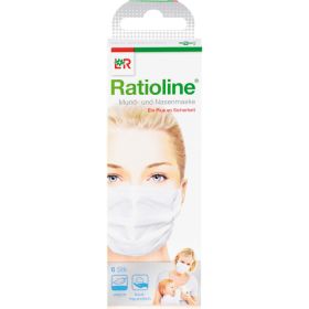 RATIOLINE bambino Mund- und Nasenmaske 6 St – PZN 1805800 из немецкой аптеки
