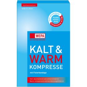 KALT-WARM Kompresse 12x29 cm mit Fixierband 1 St – PZN 1821242 из немецкой аптеки